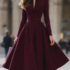 Jennifer | V-Neck Midi Dress