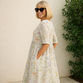 Lily | Midi Dress - Effortless Comfort