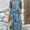 Andrea - Vibrant Midi Dress